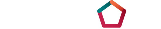 logo pentagone V2 blanc